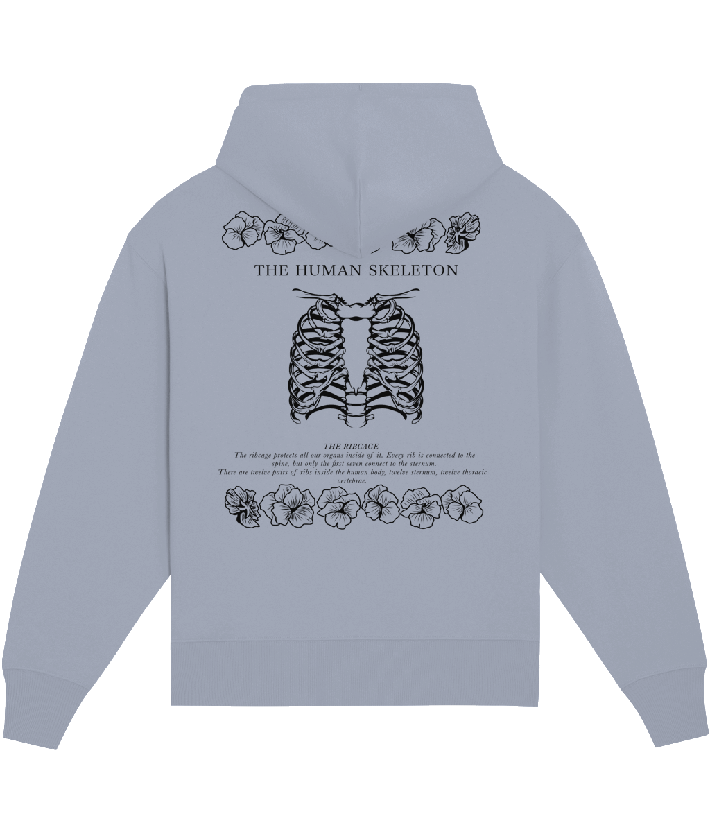 the human skeleton - hoodie