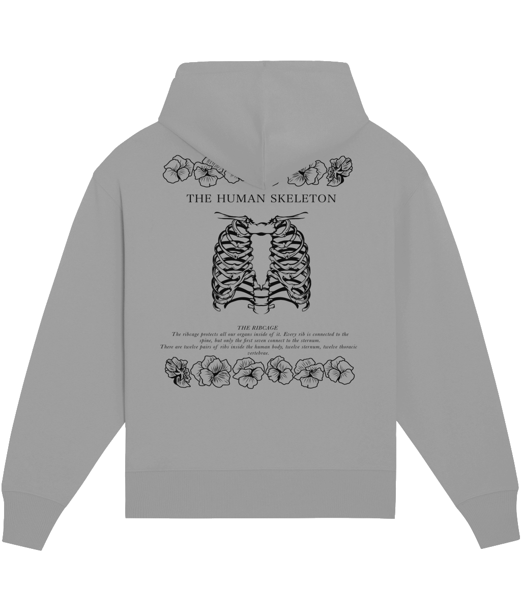 the human skeleton - hoodie