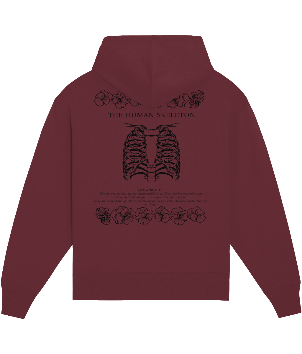 the human skeleton - hoodie